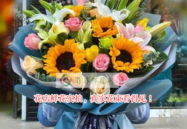 昆明石林县花店鲜花实拍,昆明石林县真实花束看得见!